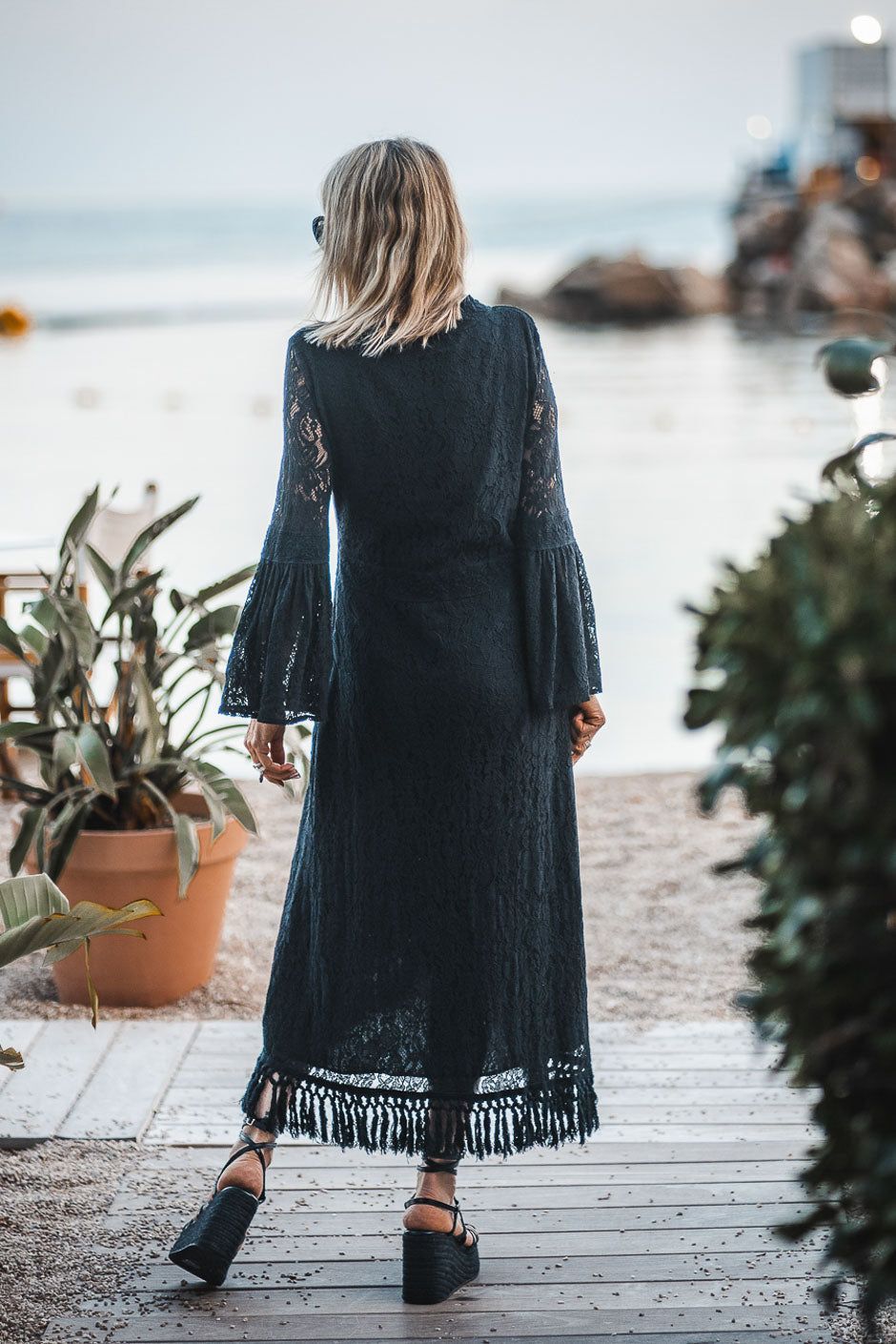 SANDALIAS NEGRAS ELOAH