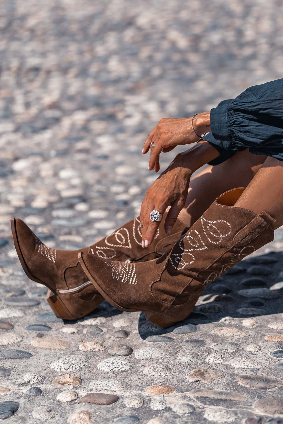 Santiags grungemama Pistol beige