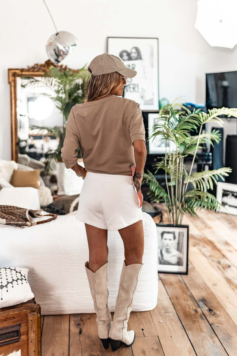 Short Grungemama Kima blanc