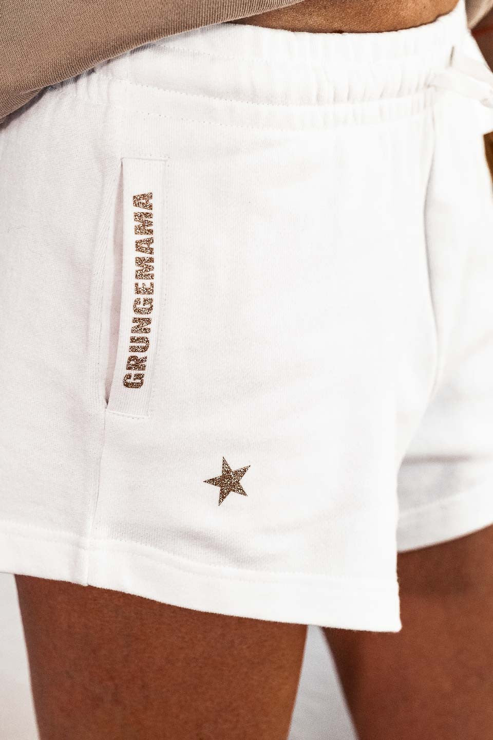 Short Grungemama Kima blanc