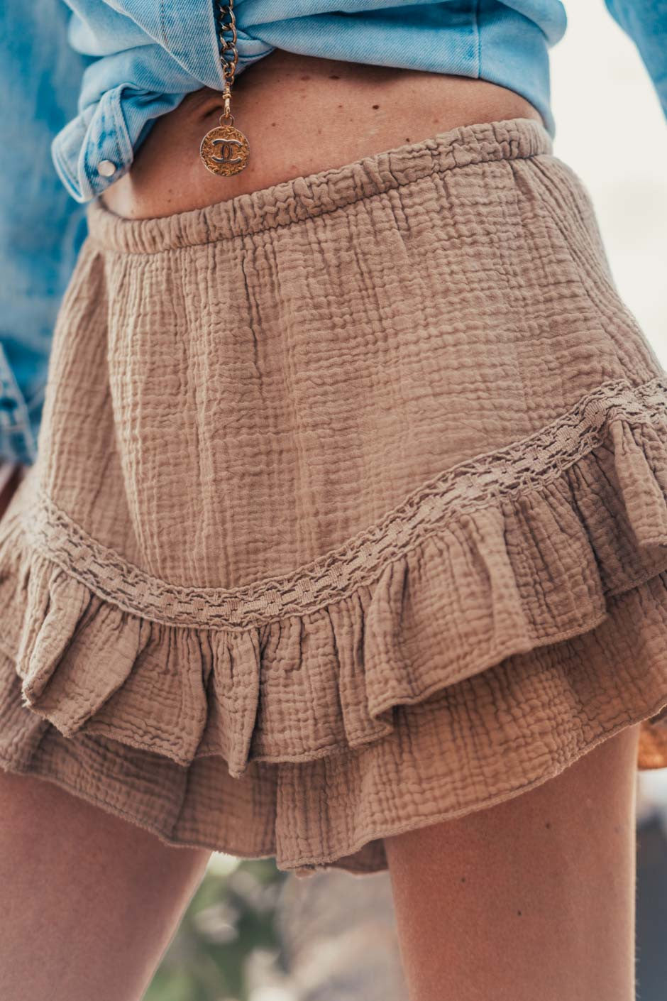 Short Grungemama Nolita sable