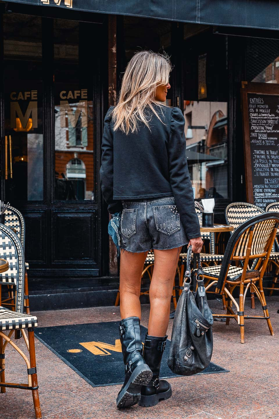 Short Grungemama Payton noir