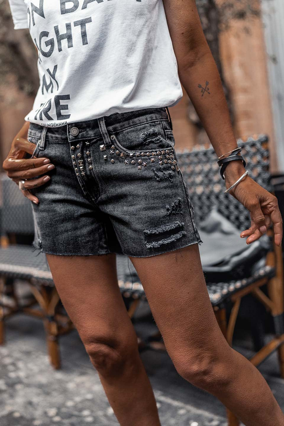 Short Grungemama Payton noir