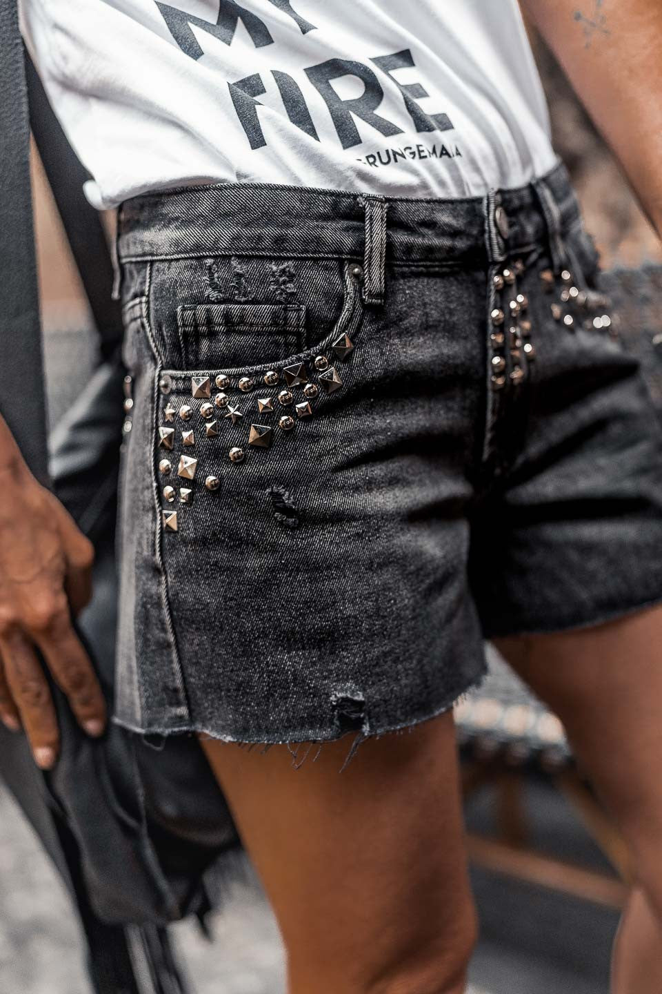 Short grungemama Payton noir