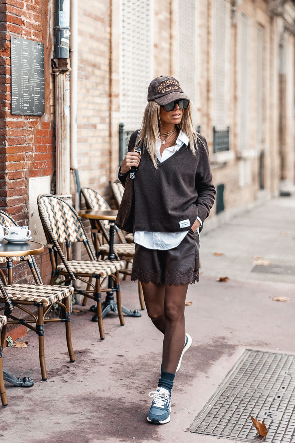 Short Grungemama Trudy brown