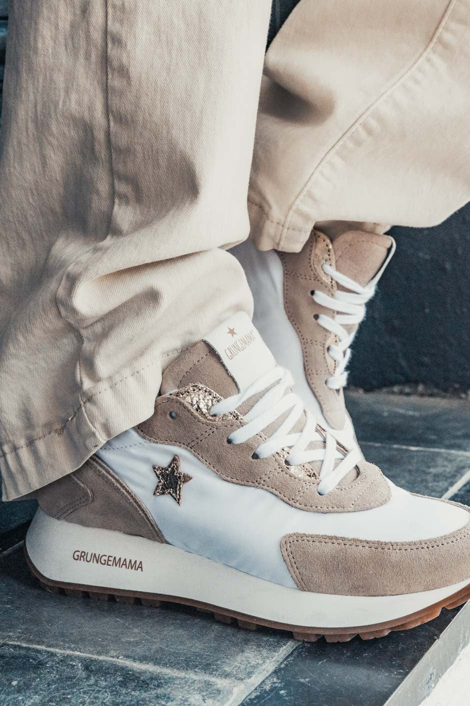 Sneakers Grungemama Even beige