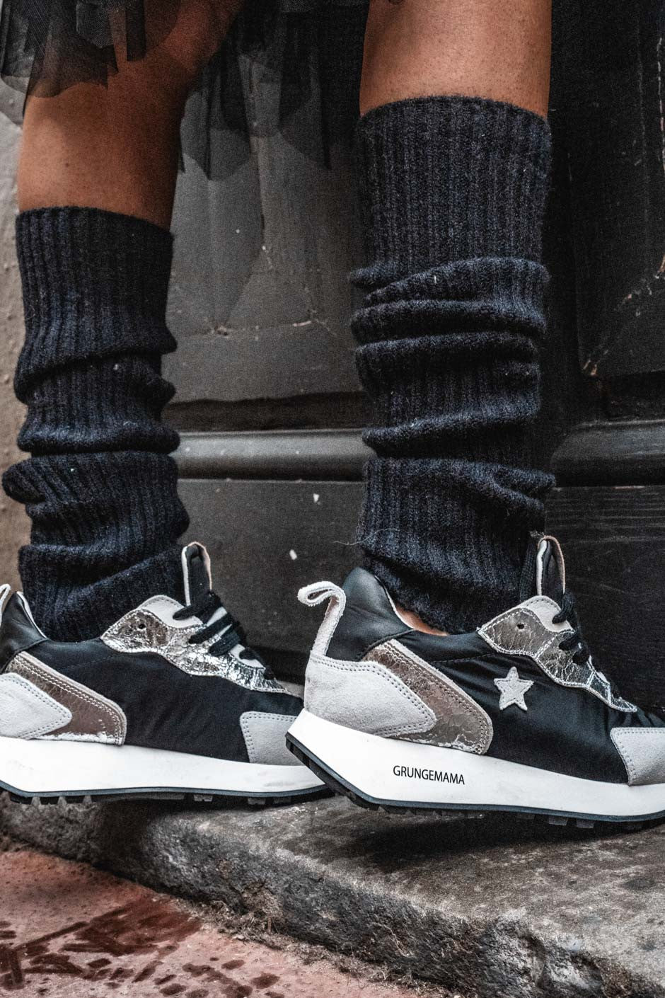 Sneakers Grungemama Even noir