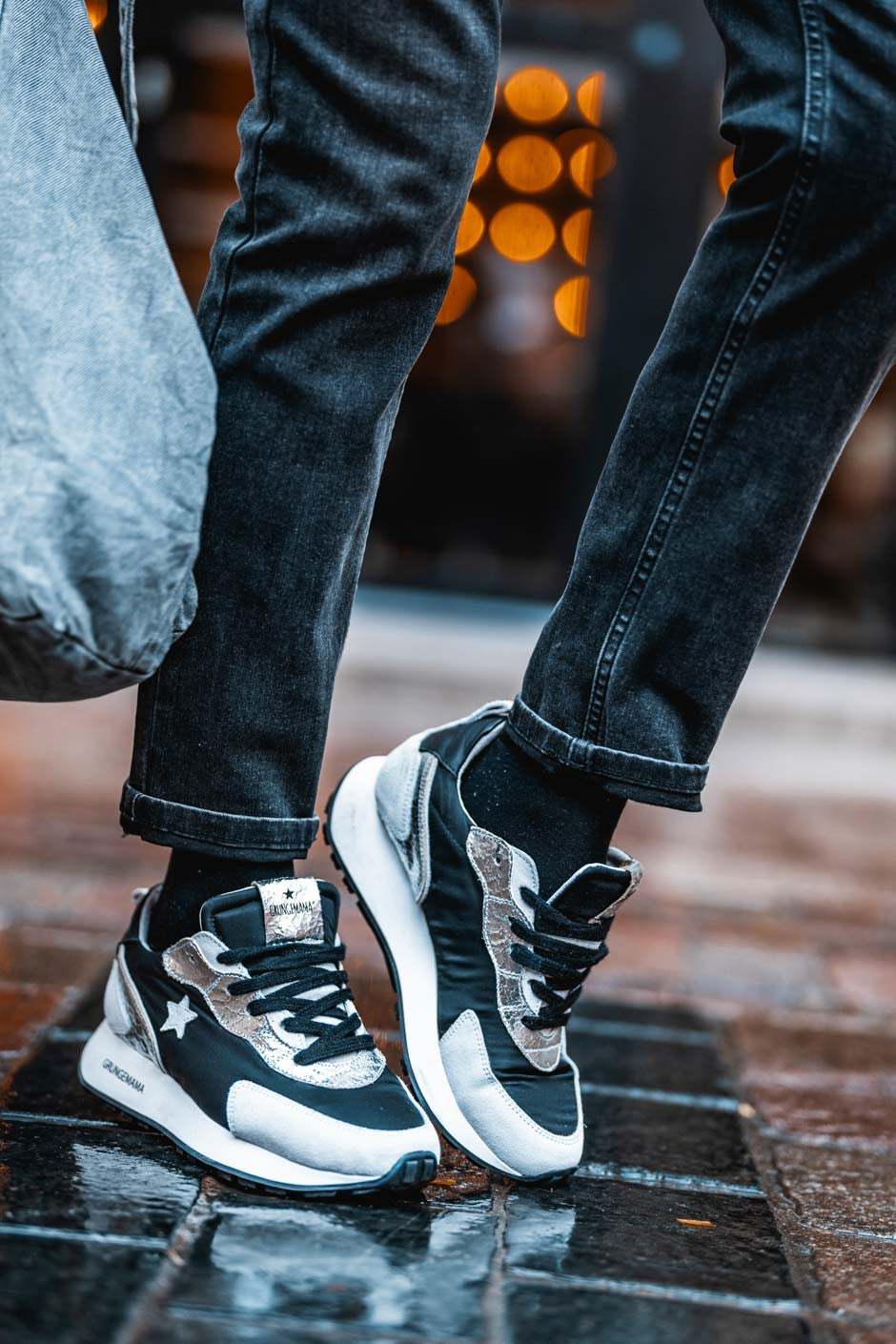 Sneakers Grungemama Even noir