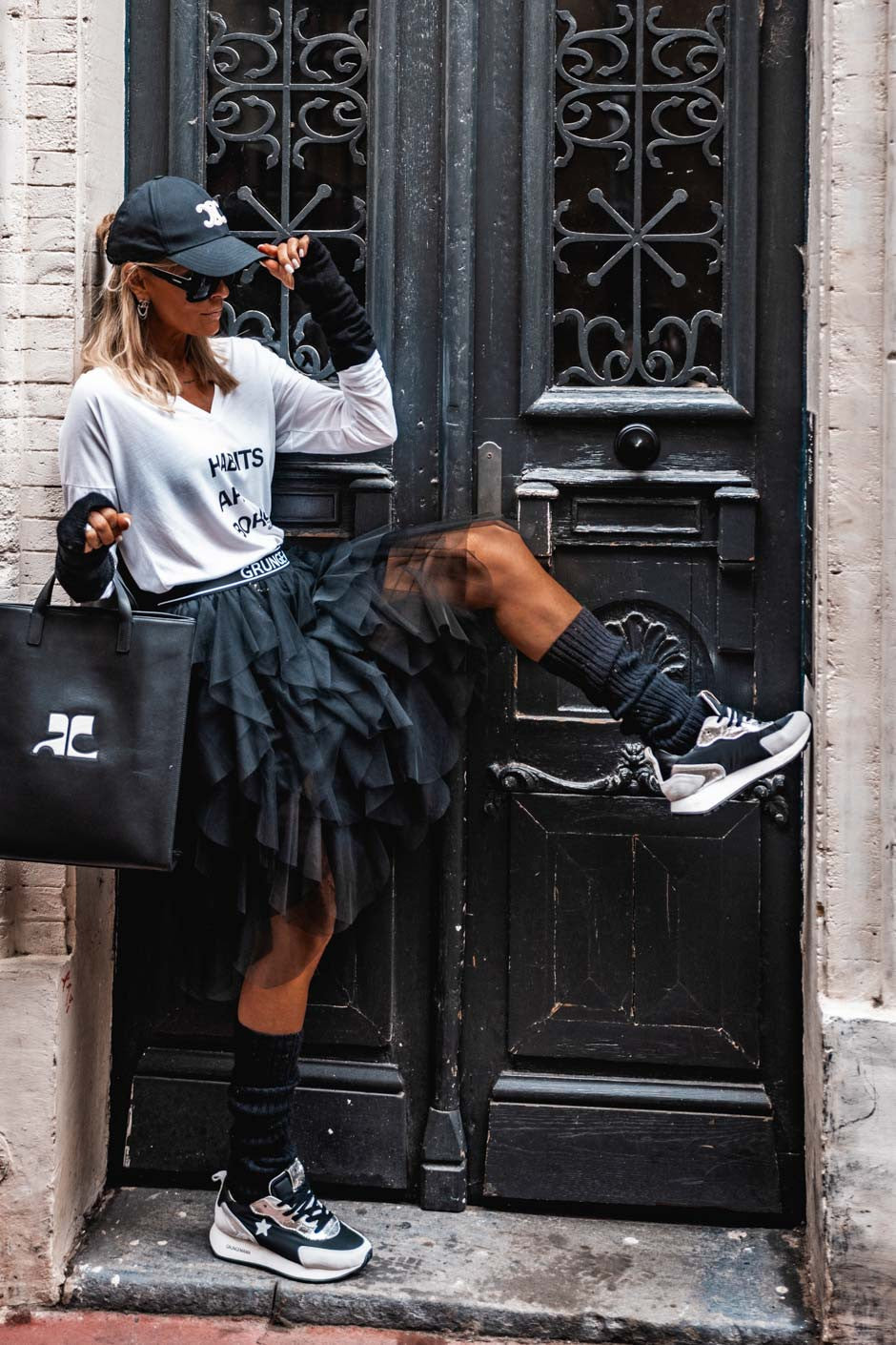 Sneakers Grungemama Even noir