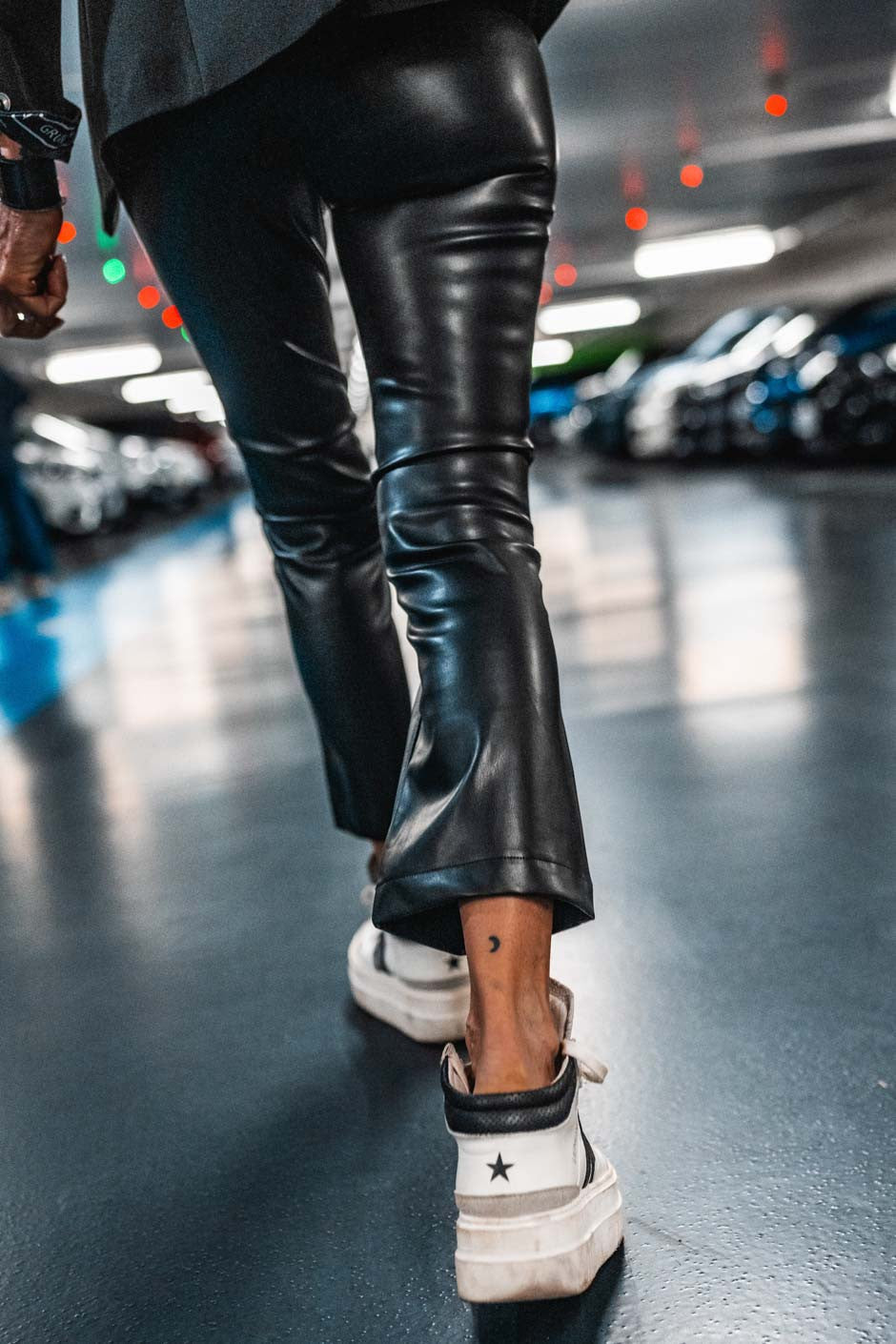 Sneakers Grungemama Natti blanc/noir