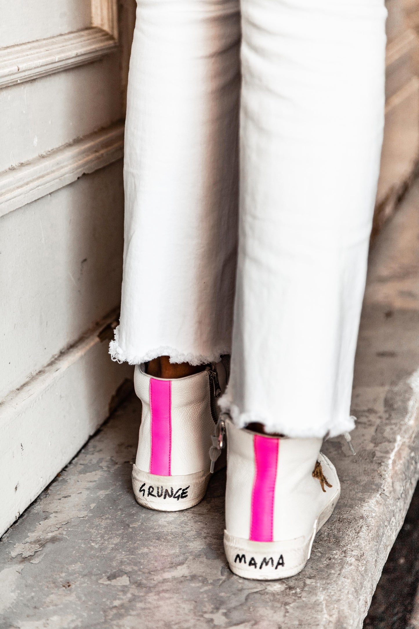 BASKET GM WHITE & LEO