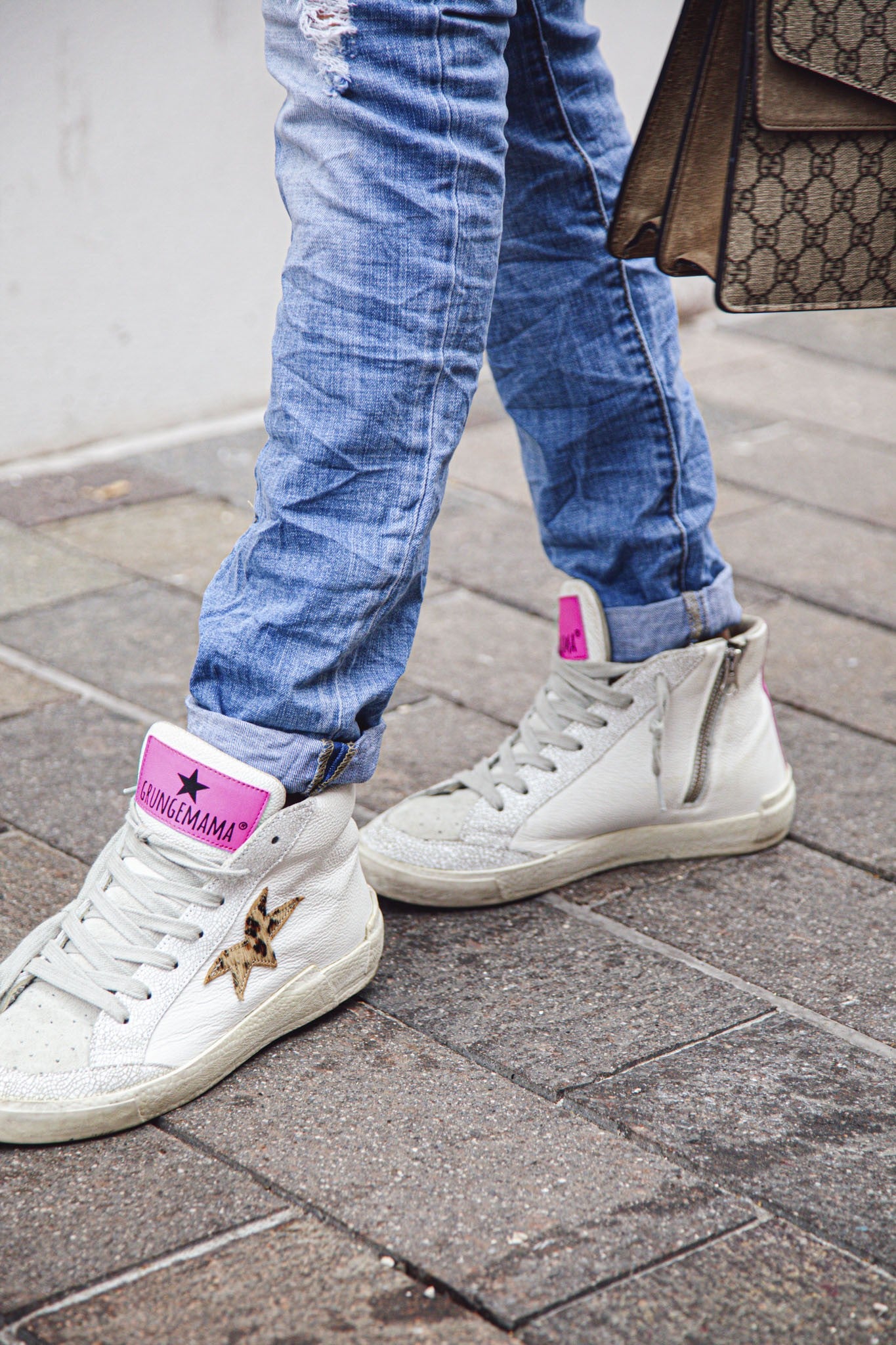 BASKET GM WHITE & LEO