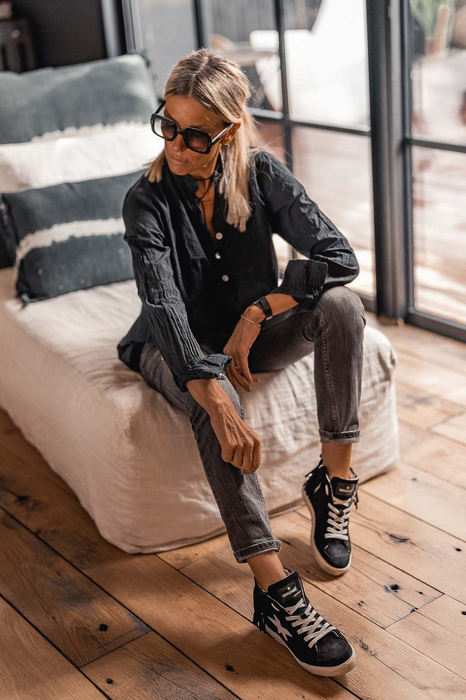 Sneakers Grungemama Wild noir