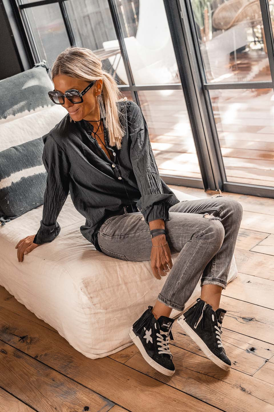 Sneakers Grungemama Wild noir