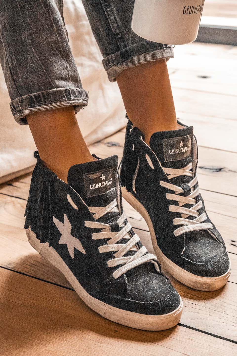 Sneakers Grungemama Wild noir