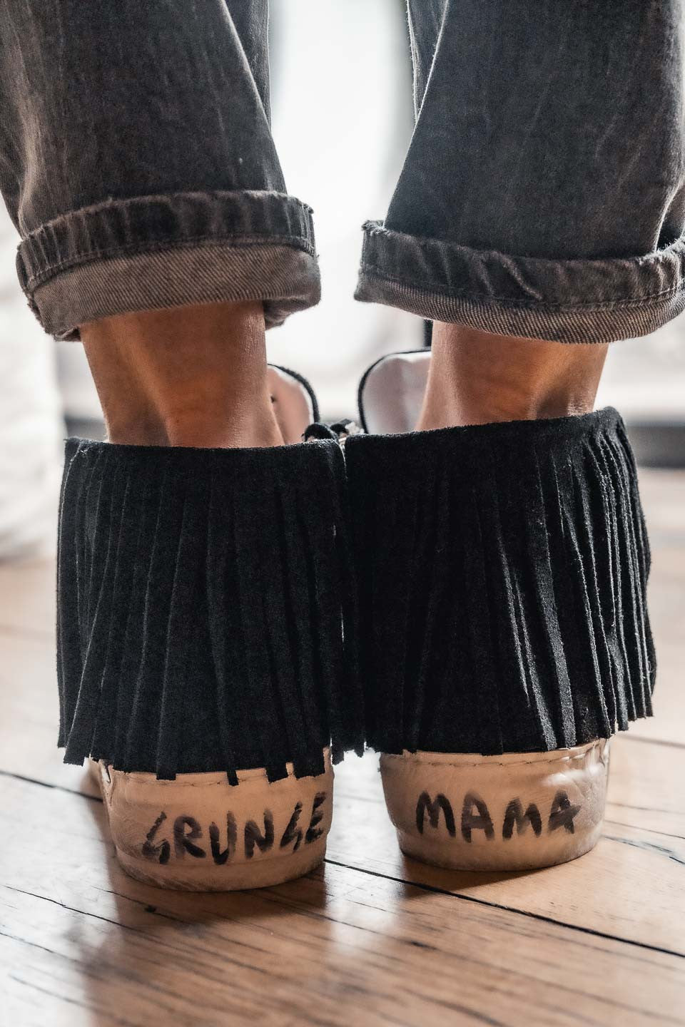 Sneakers Grungemama Wild noir