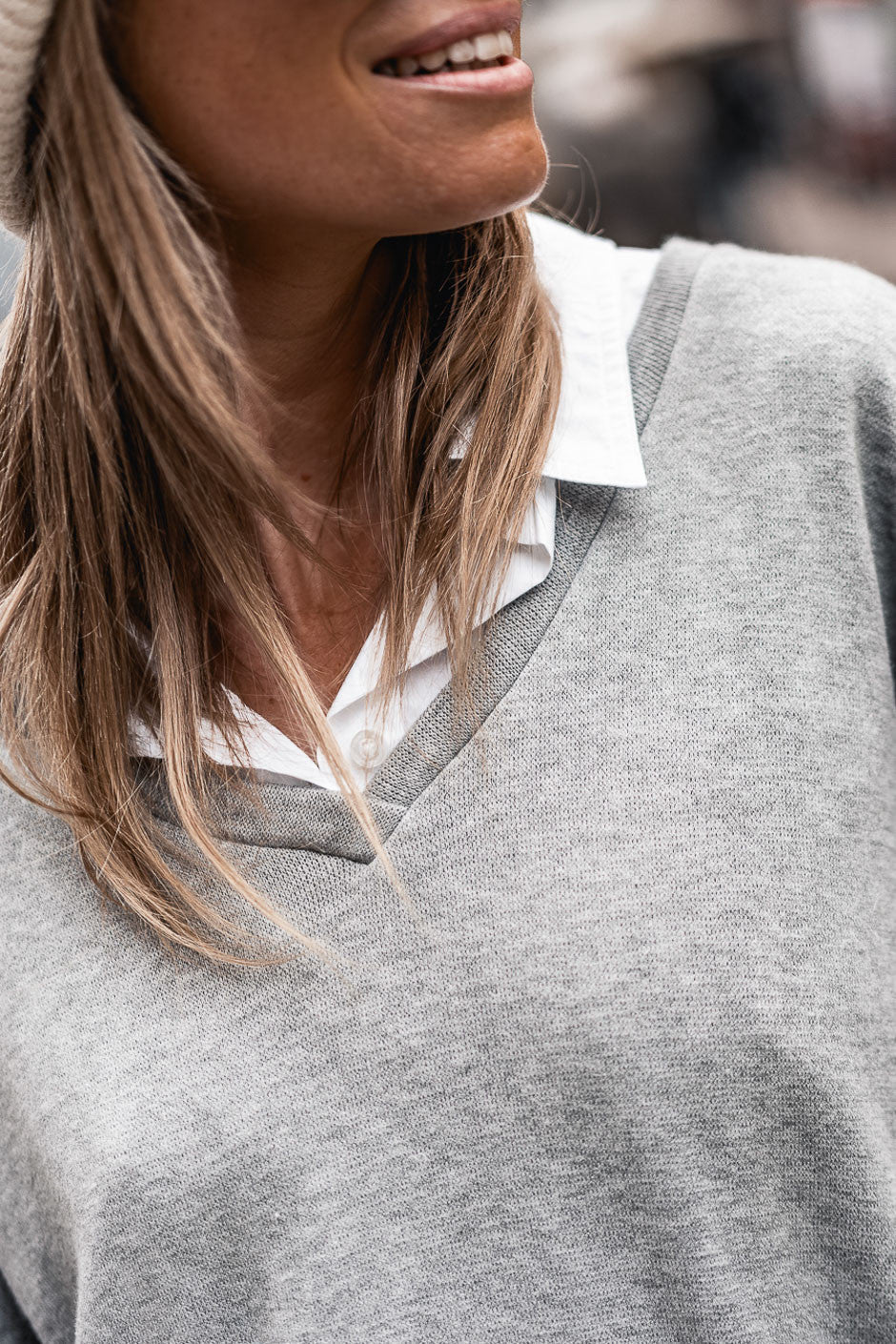 Sweat Banditas Poe gris