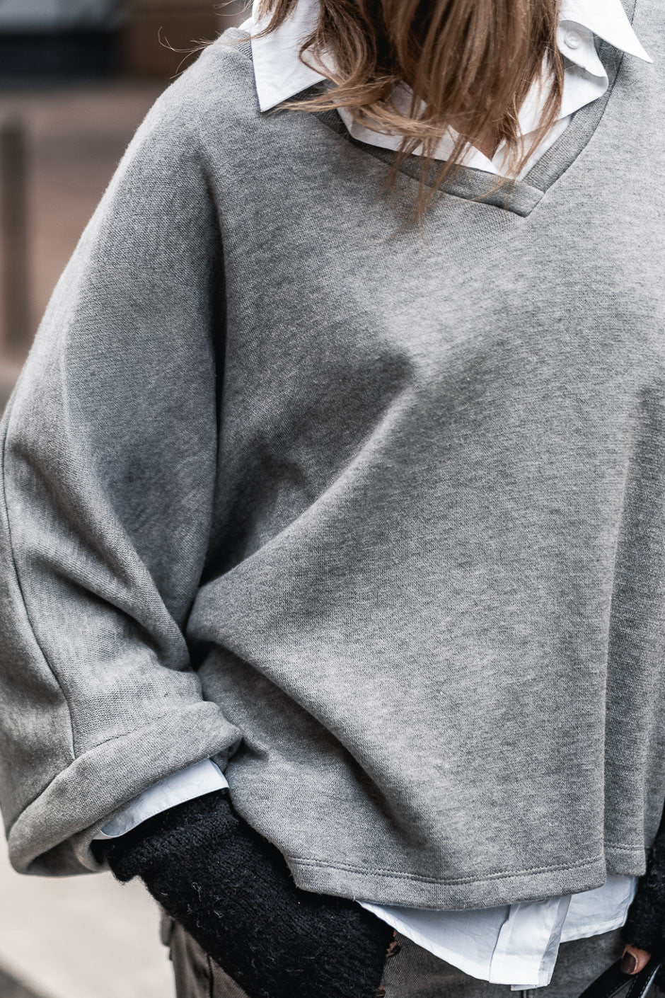 Sweat Banditas Poe gris