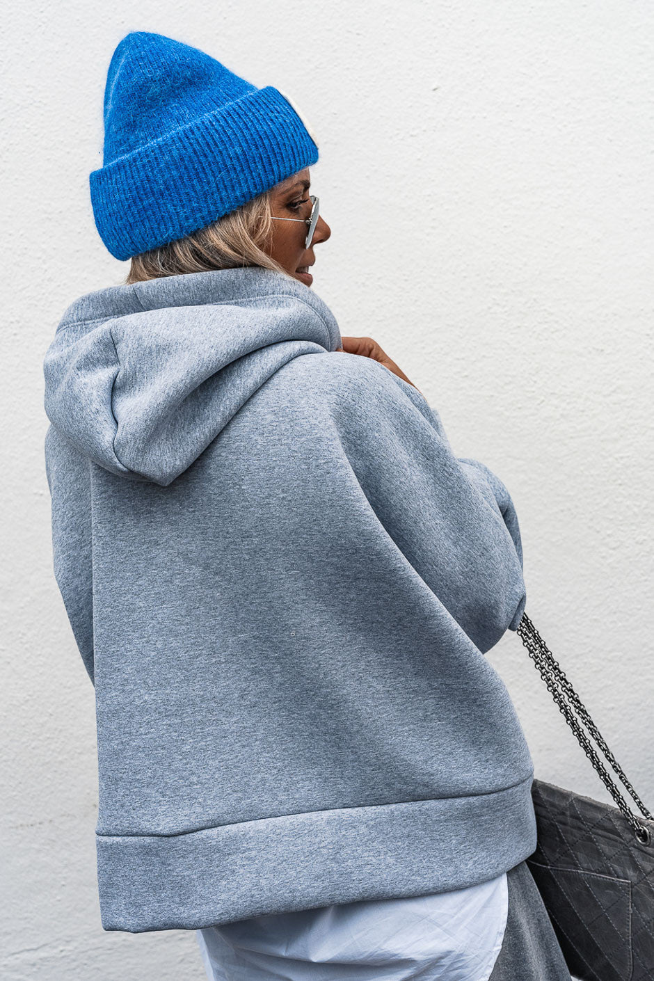 【美品】  magliano  / マリアーノ | TWISTED SWEATSHIRT / スウェット プルオーバー | M | Ghost Grey | レディース Magliano】TWISTED SWEATSHIRT | AYIN
