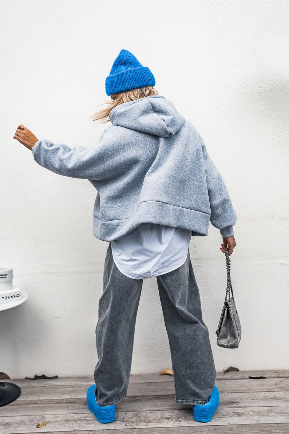 【美品】  magliano  / マリアーノ | TWISTED SWEATSHIRT / スウェット プルオーバー | M | Ghost Grey | レディース Magliano】TWISTED SWEATSHIRT | AYIN