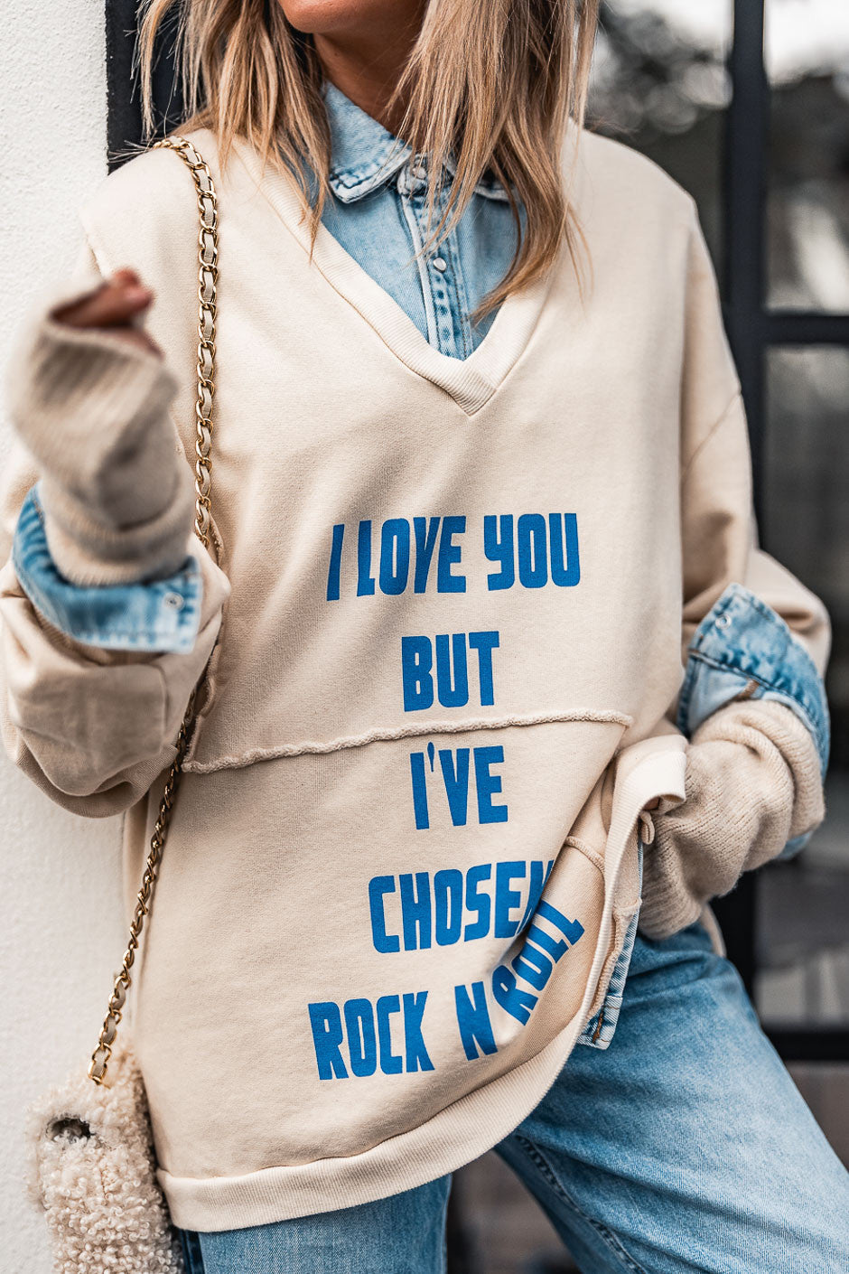 Sweat Banditas Sweety ecru