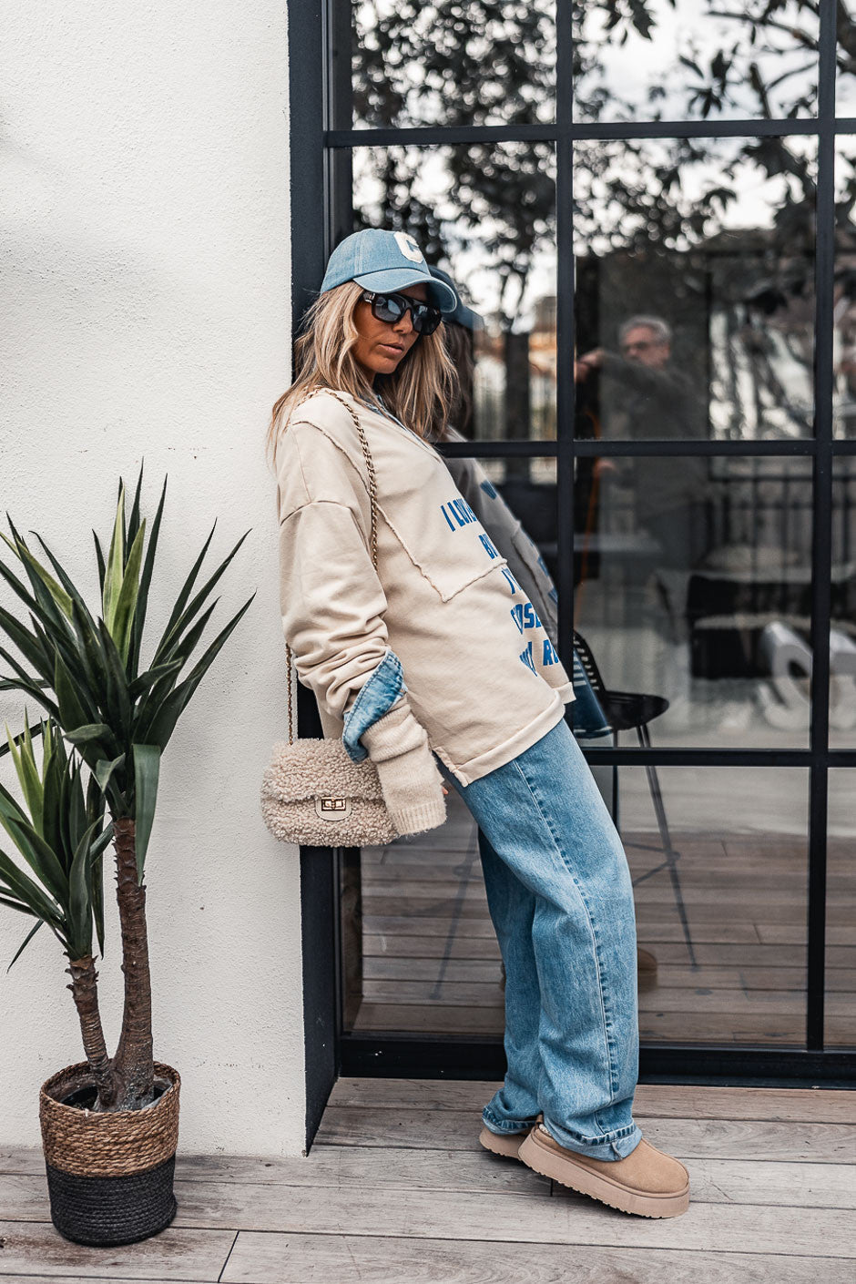 Sweat Banditas Sweety ecru