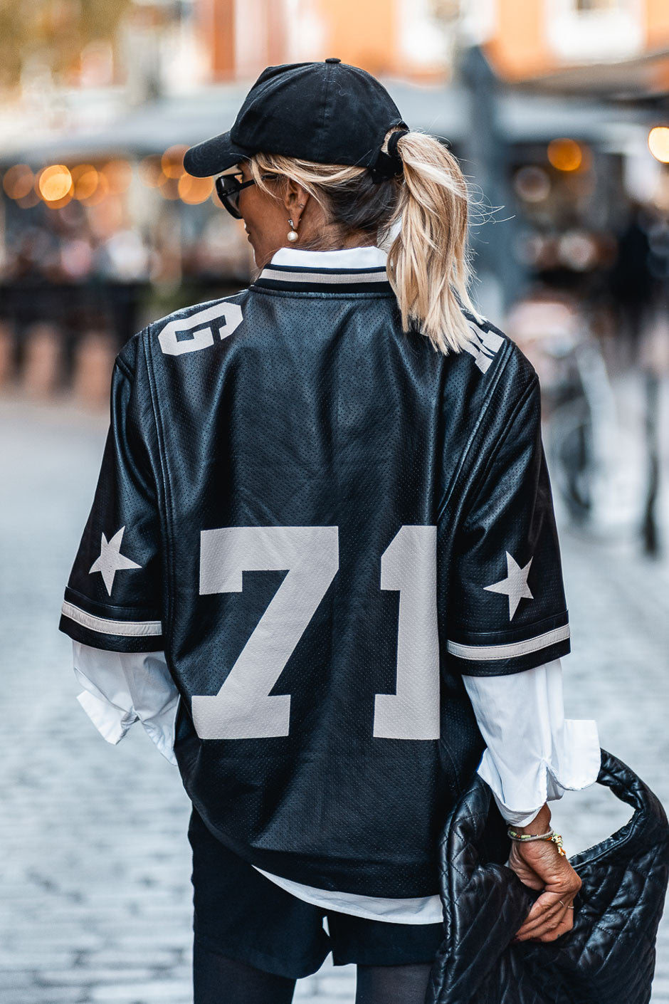 Sweat cuir Grungemama Bucky noir