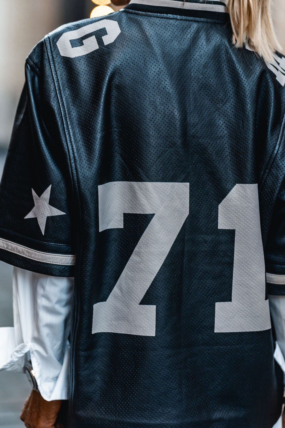 Sweat cuir Grungemama Bucky noir