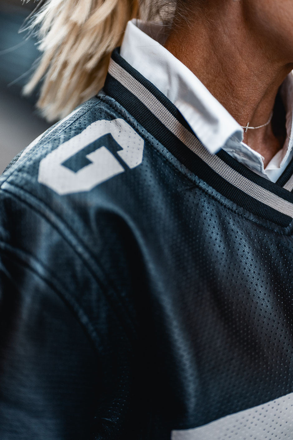 Sweat cuir Grungemama Bucky noir