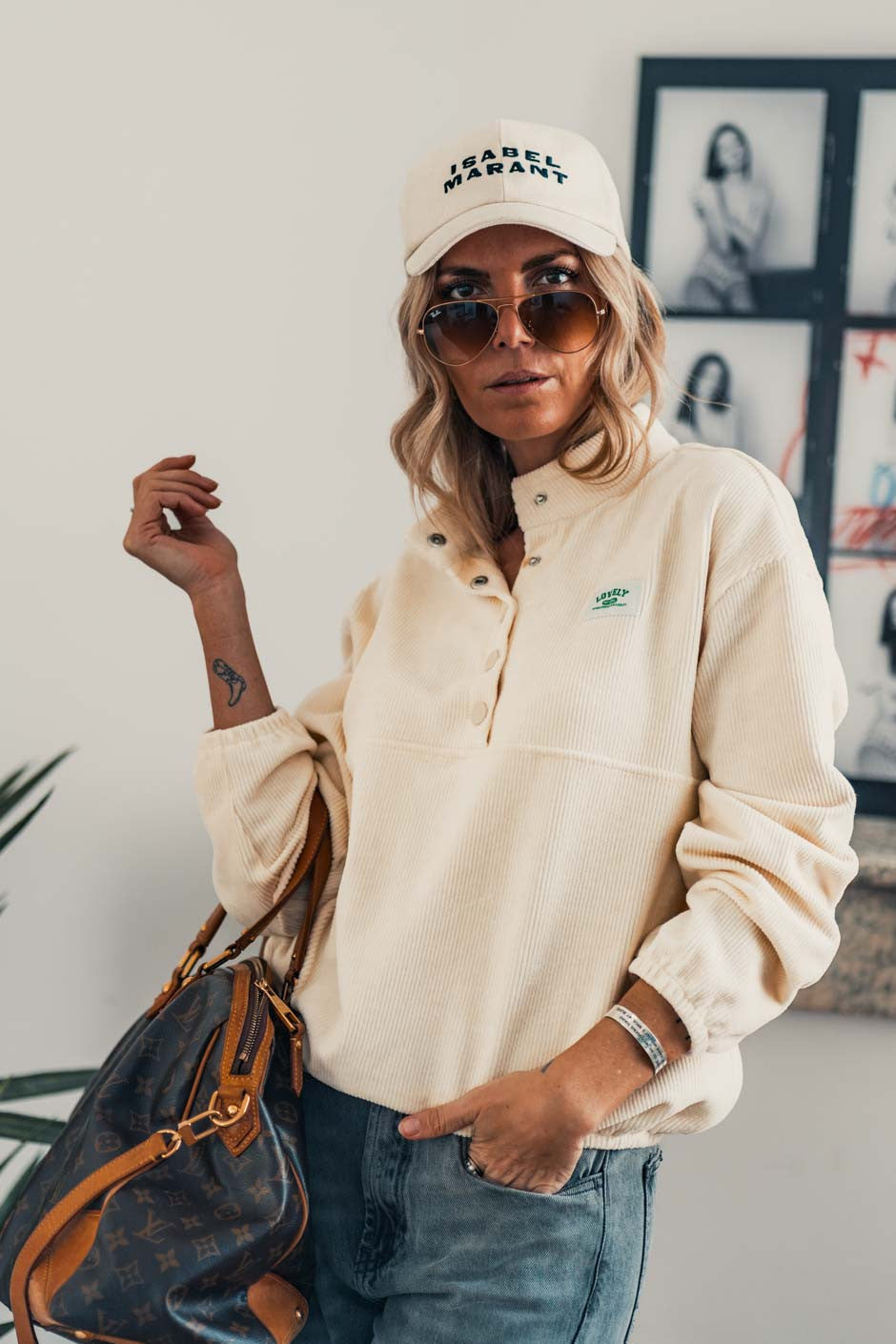 Sweat Gabrielle ecru