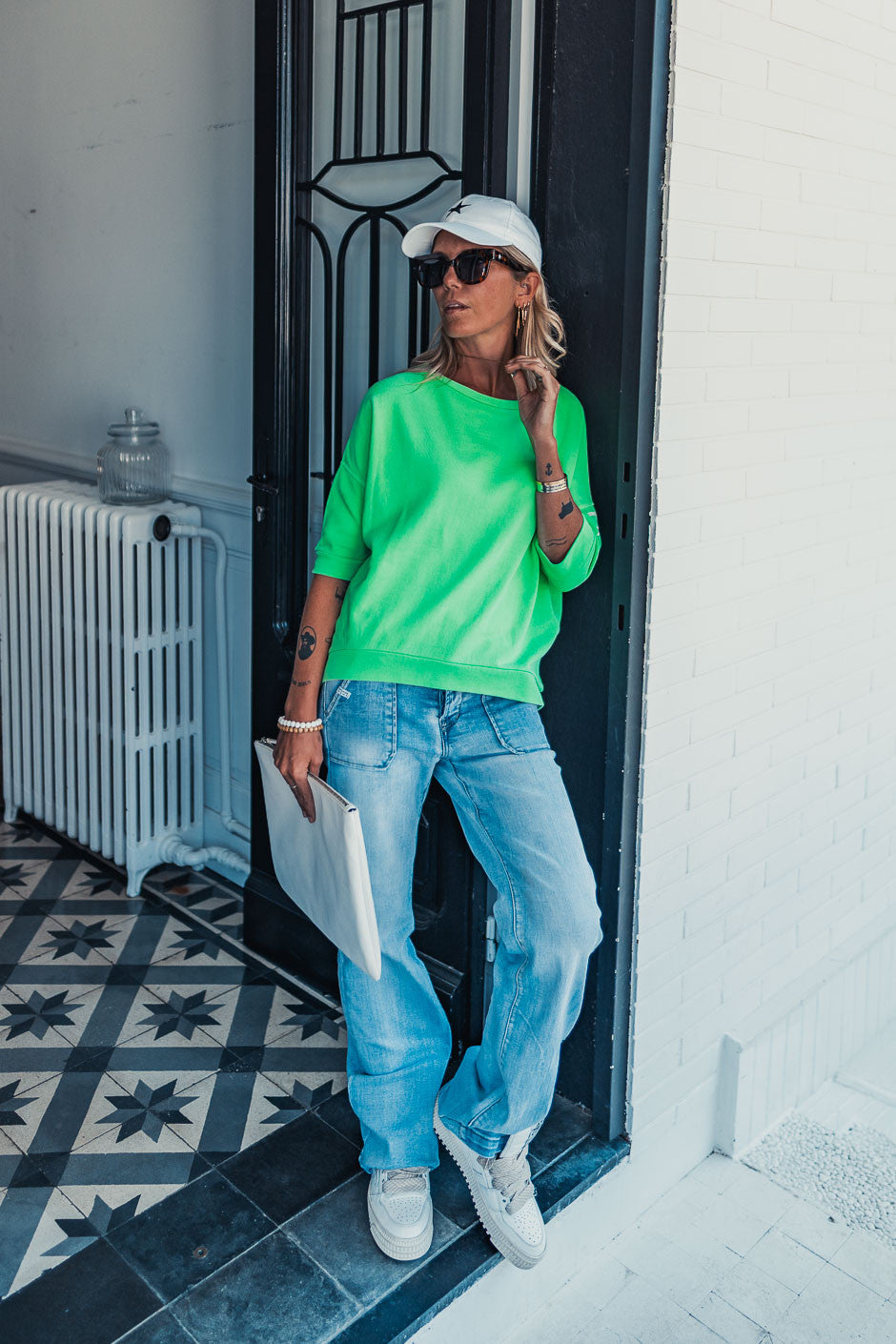 Sweat Grungemama Ana vert