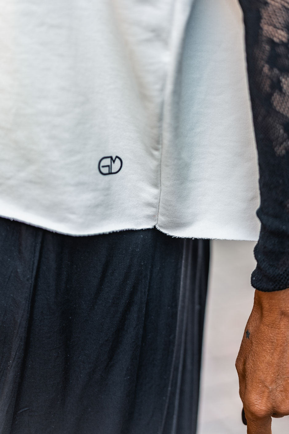 Sweat Grungemama Harrisson blanc