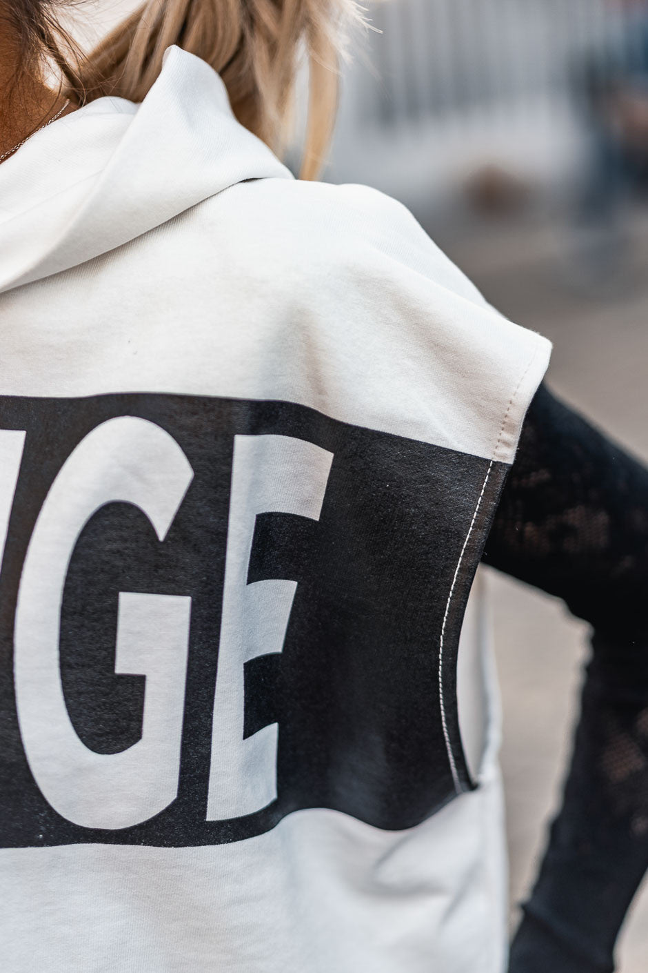 Sweat Grungemama Harrisson blanc