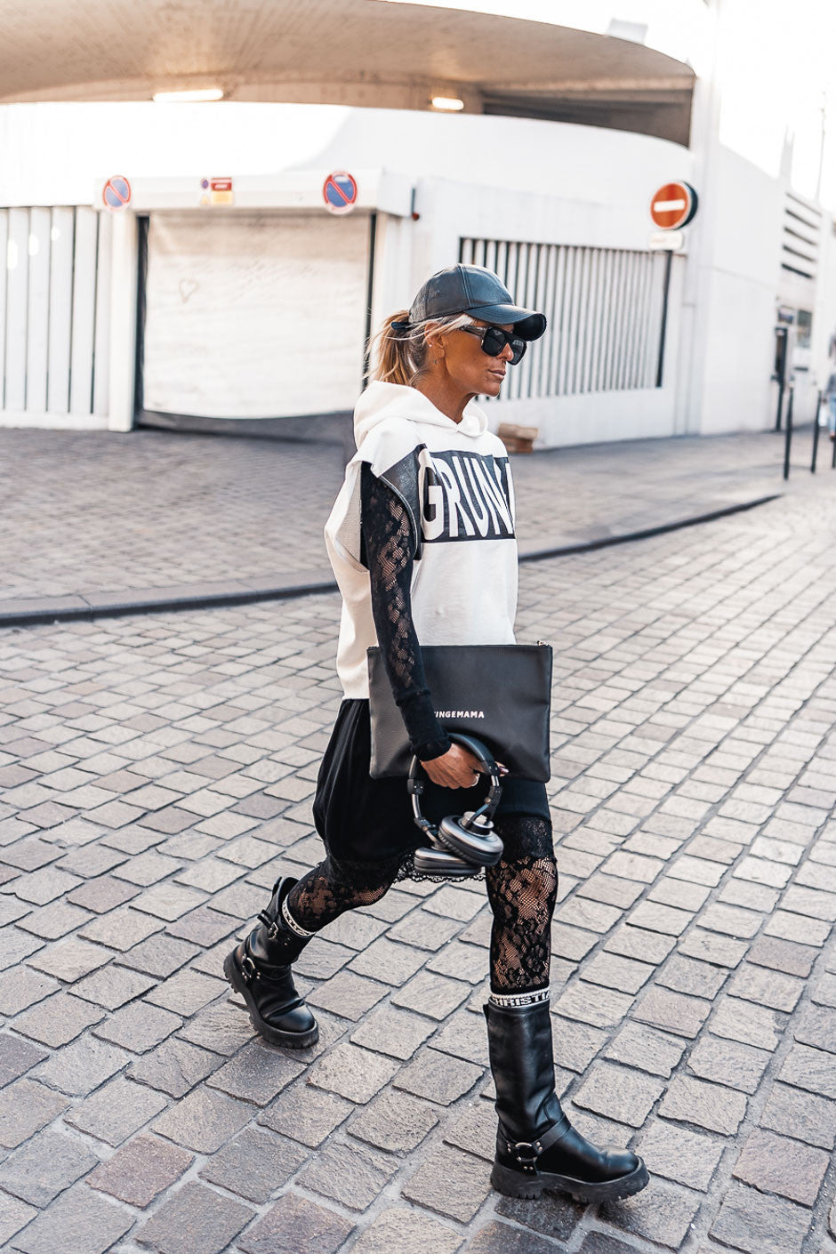 Sweat Grungemama Harrisson blanc