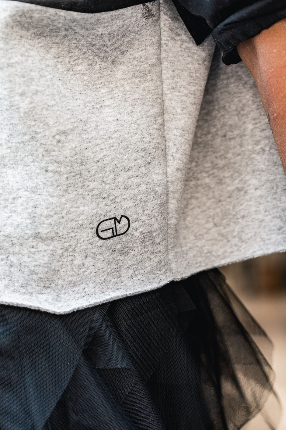 Sweat Grungemama Harrisson gris