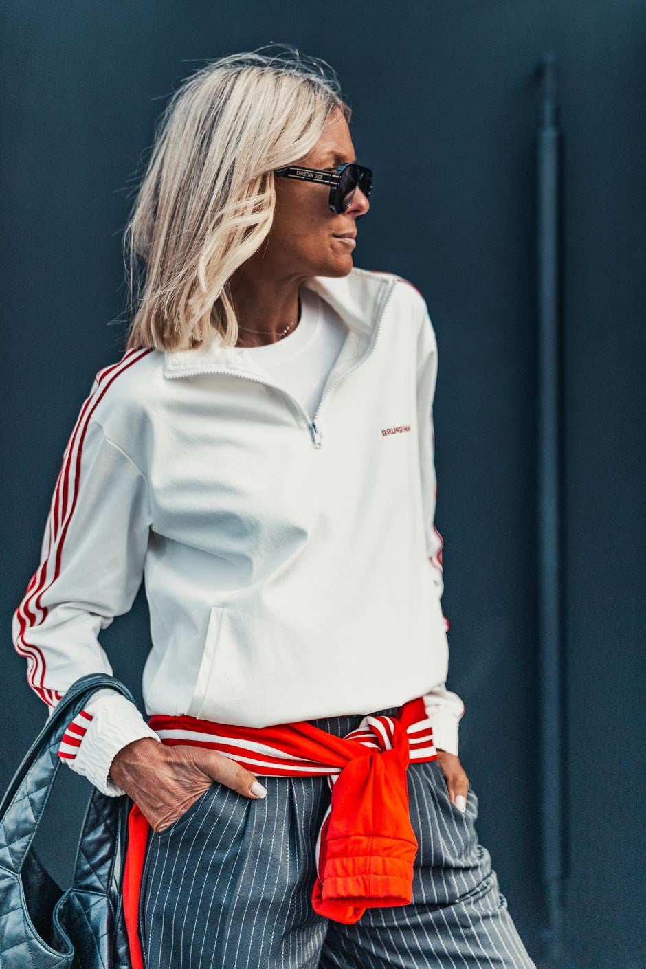 Sweat Grungemama Henry blanc