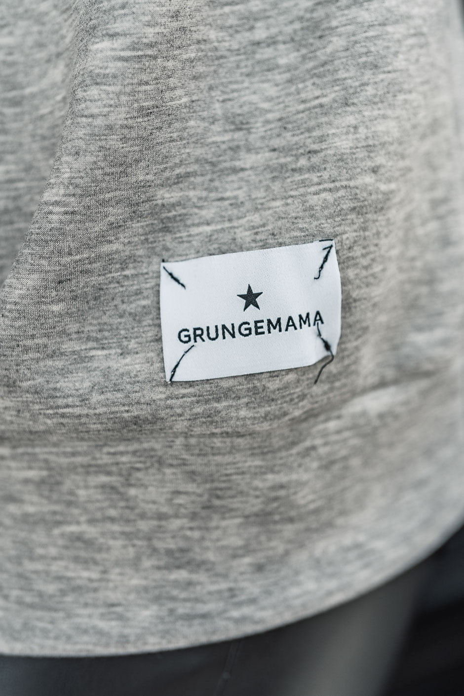 Sweat Grungemama Walter gris/ raye bleu