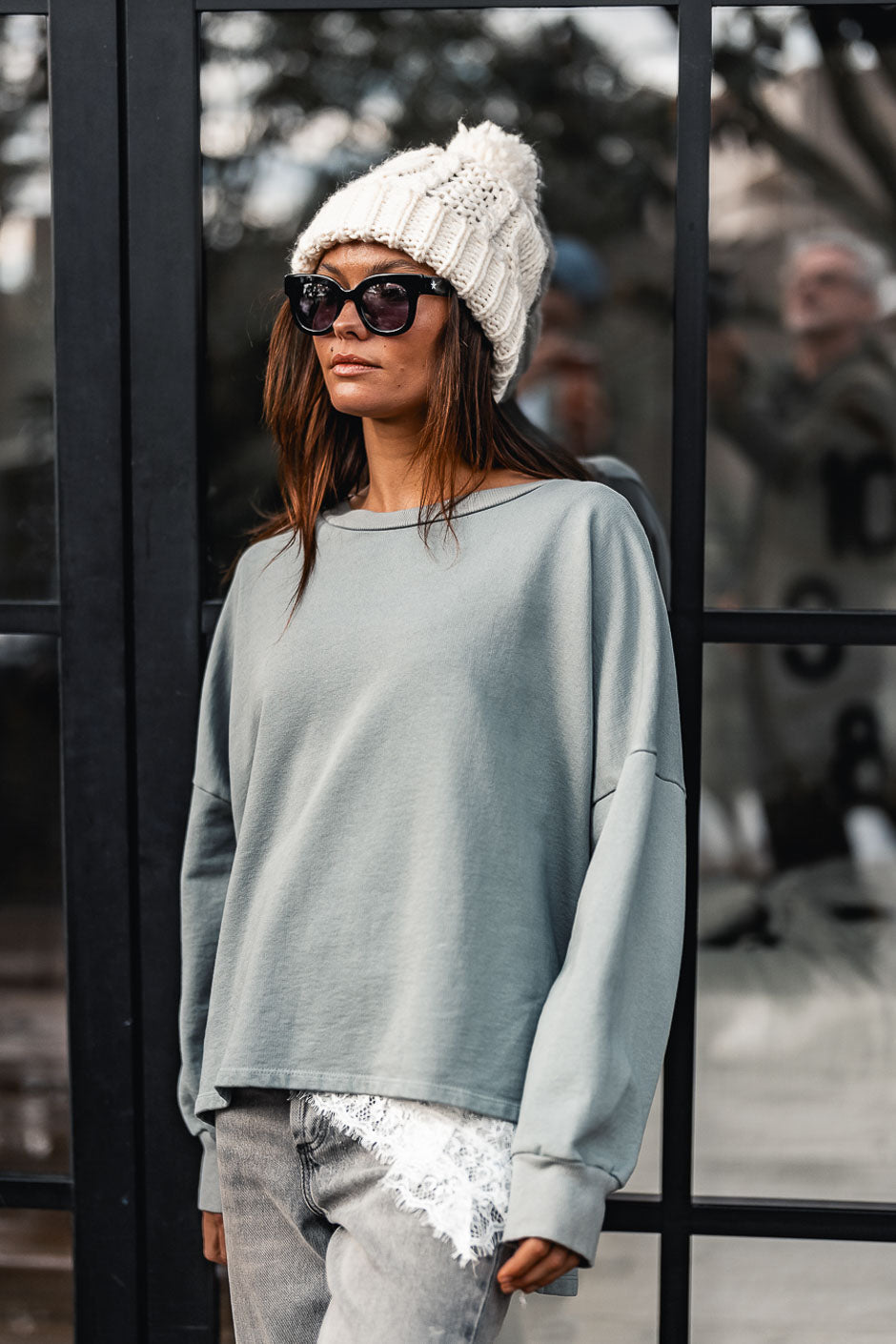 SWEAT ROMEO GRIS