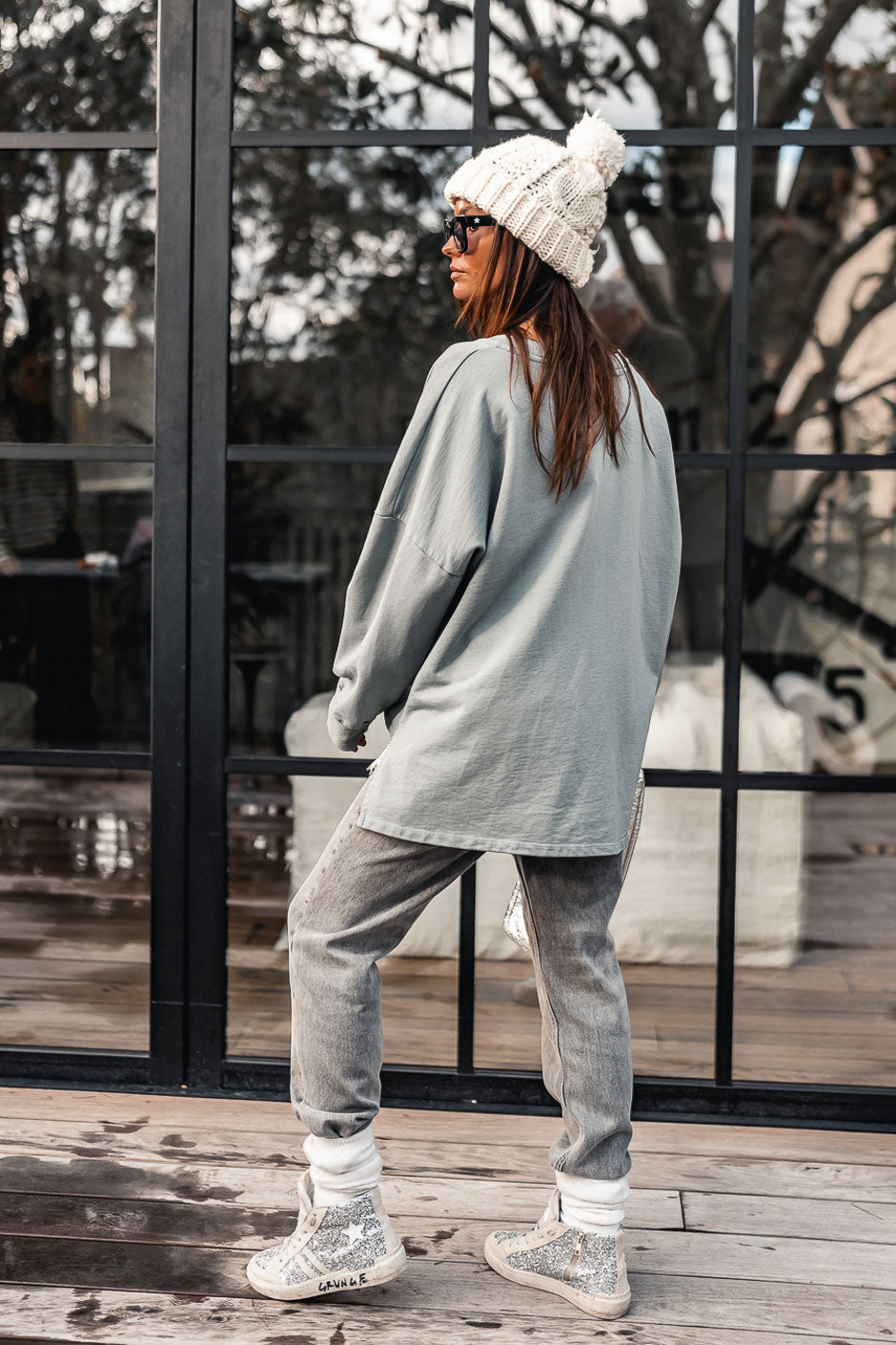 SWEAT ROMEO GRIS