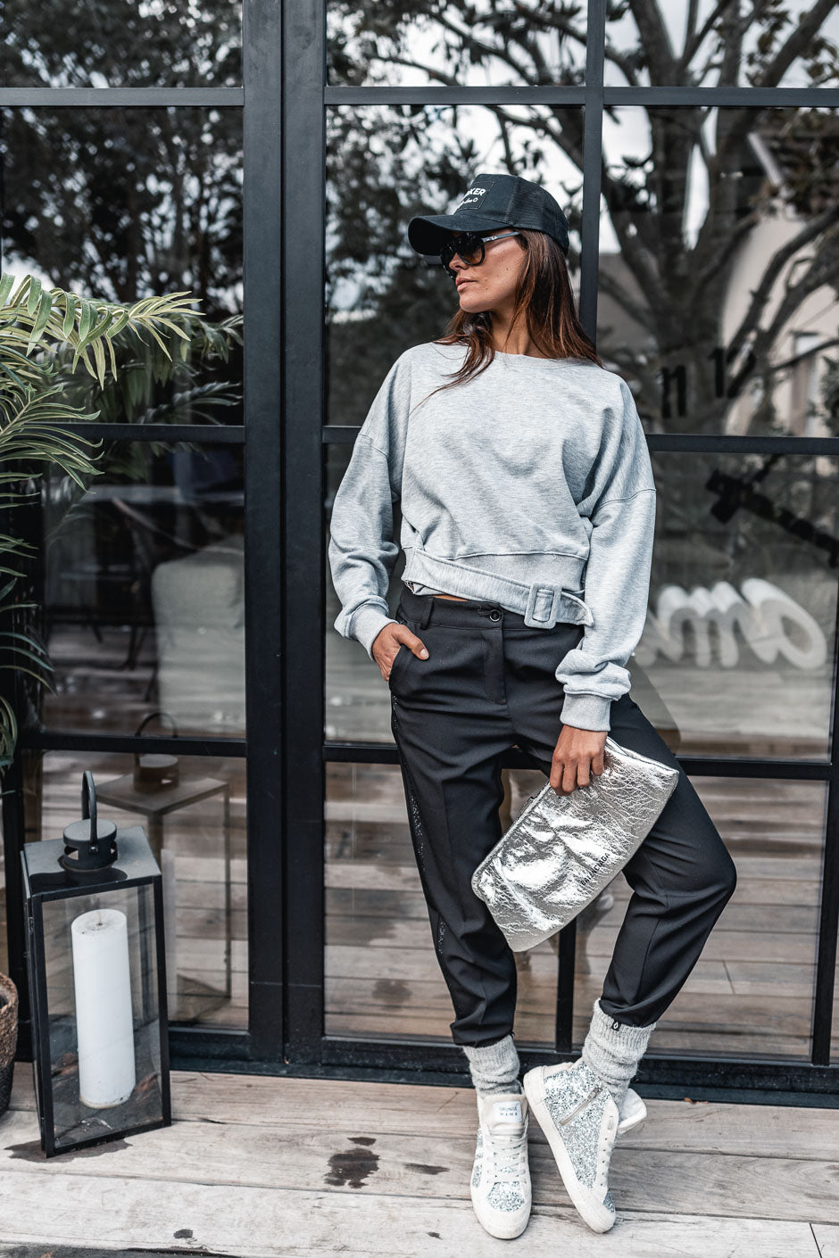 SWEAT GRAY GRIS