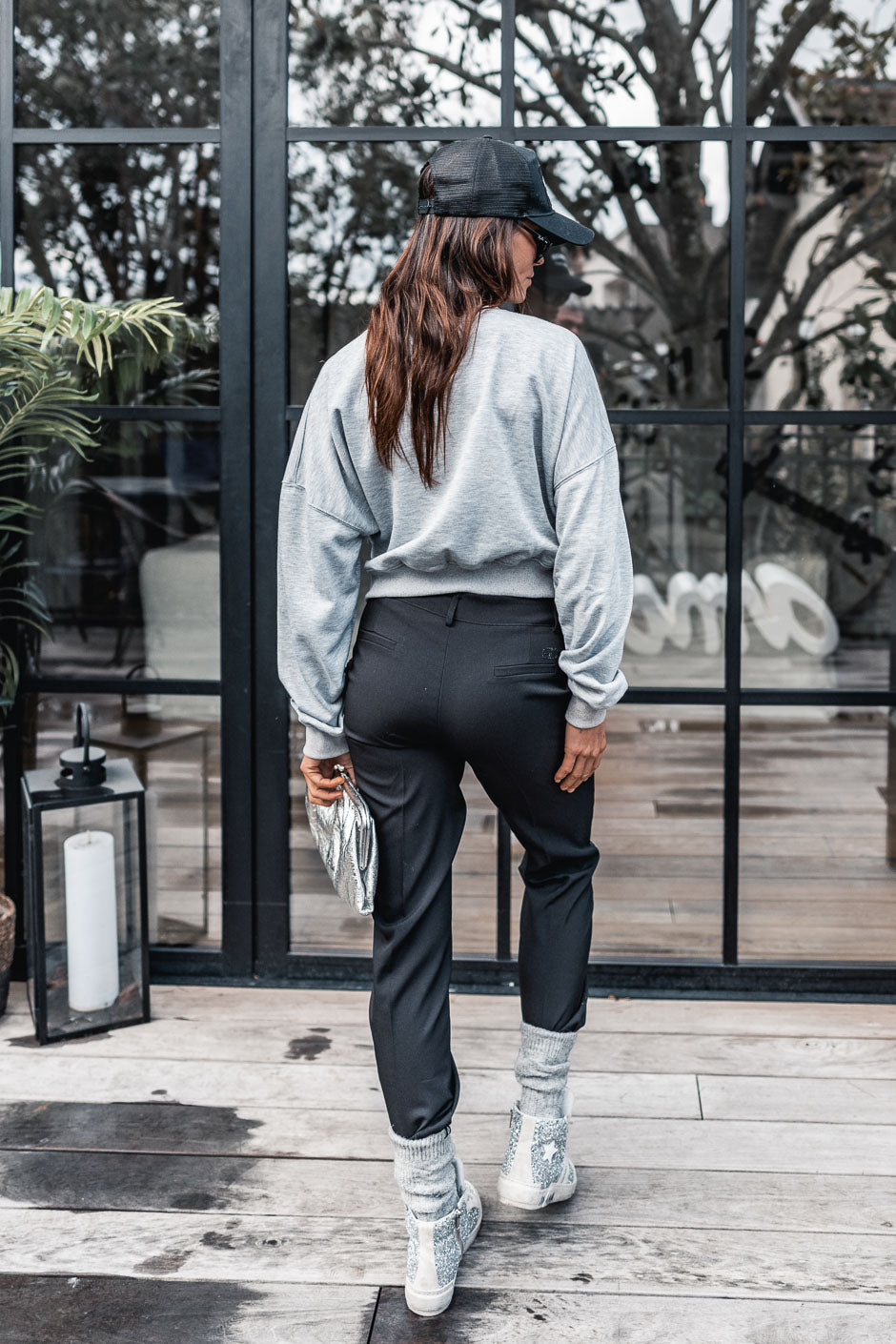 SWEAT GRAY GRIS