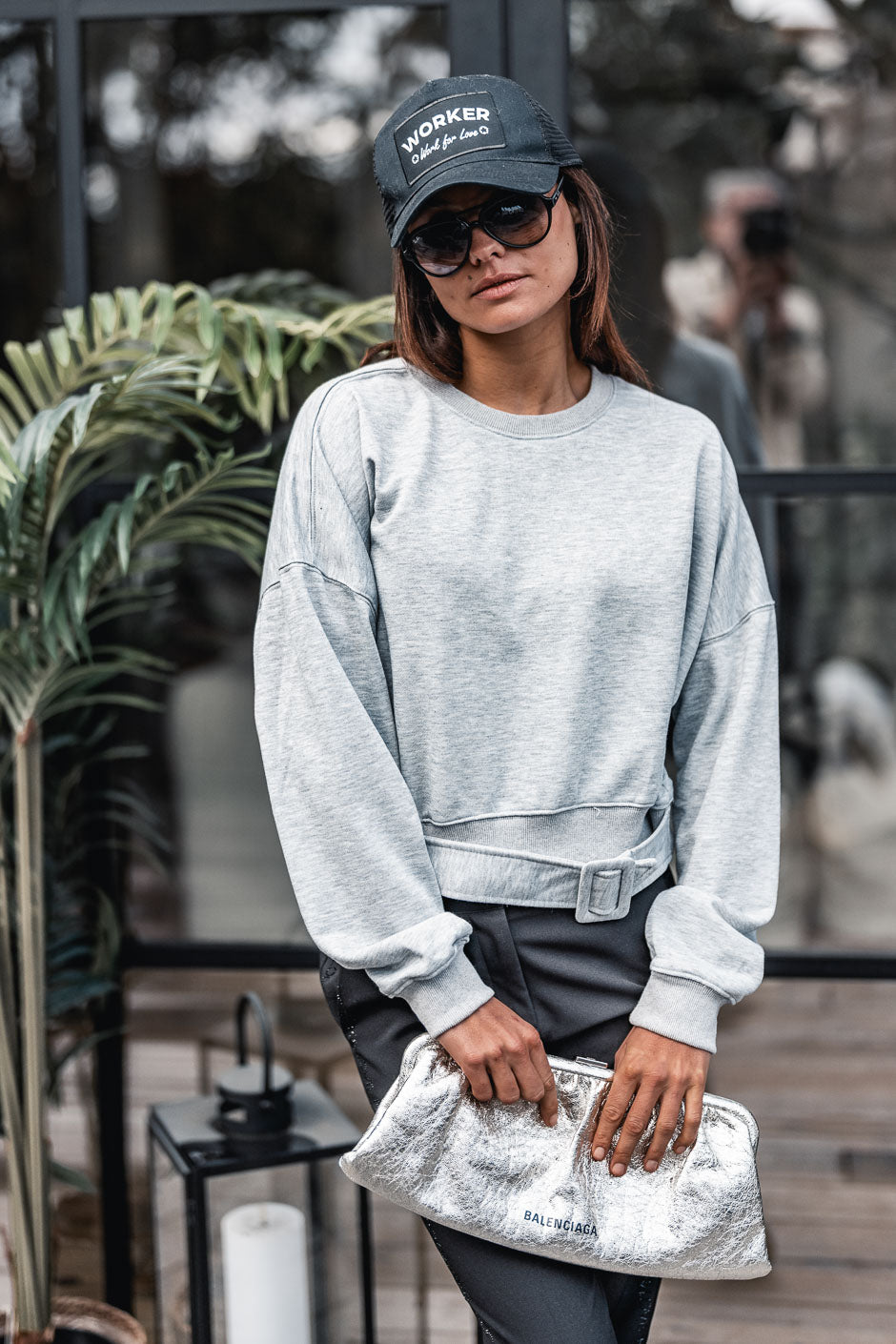 SWEAT GRAY GRIS