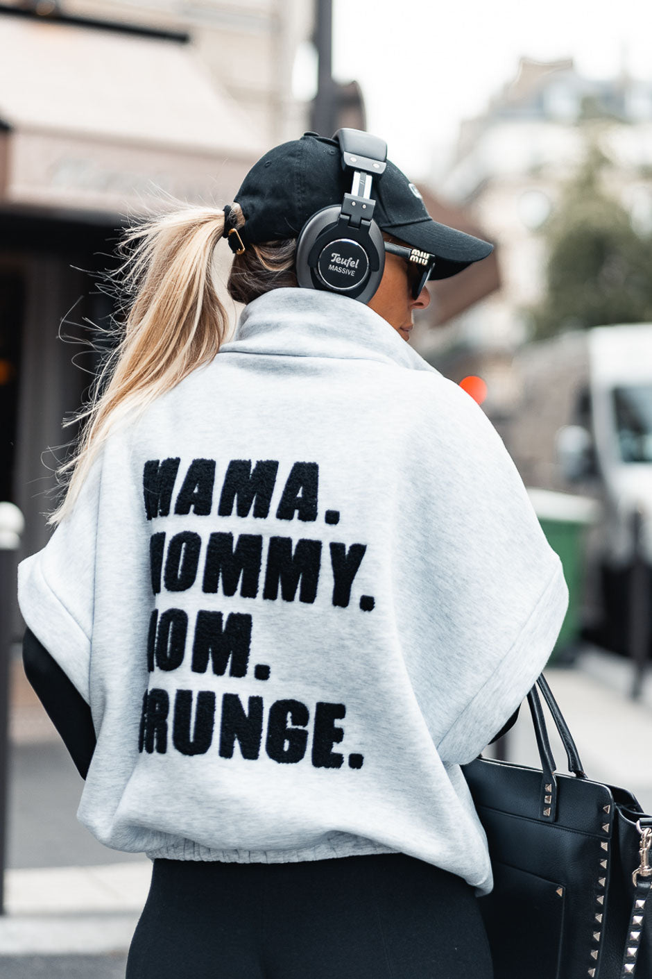 GREY MOM SWEATSHIRT
