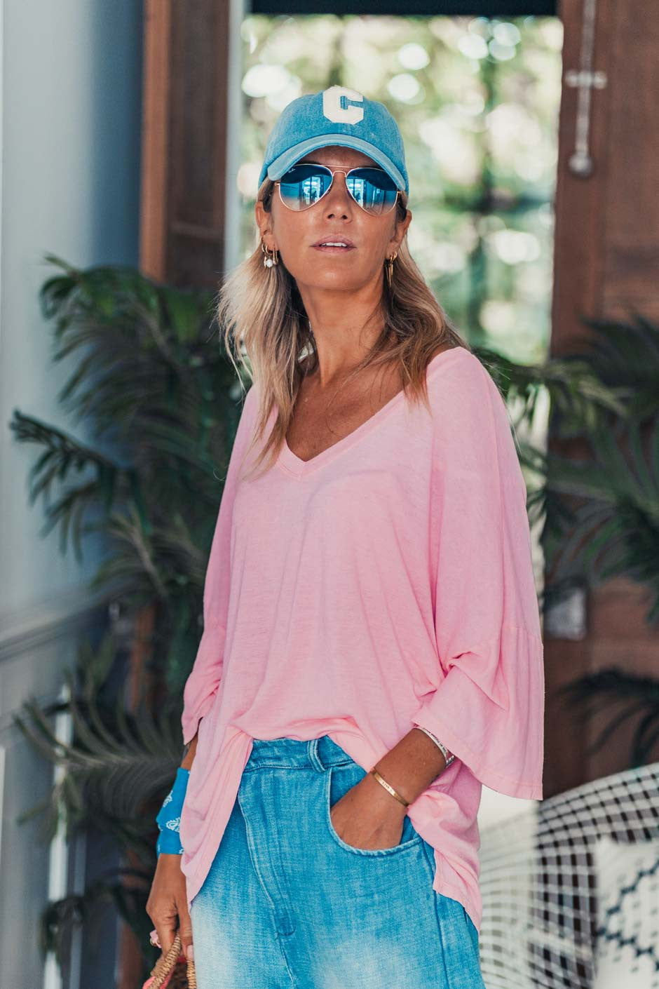 T-shirt Banditas Bishop rose