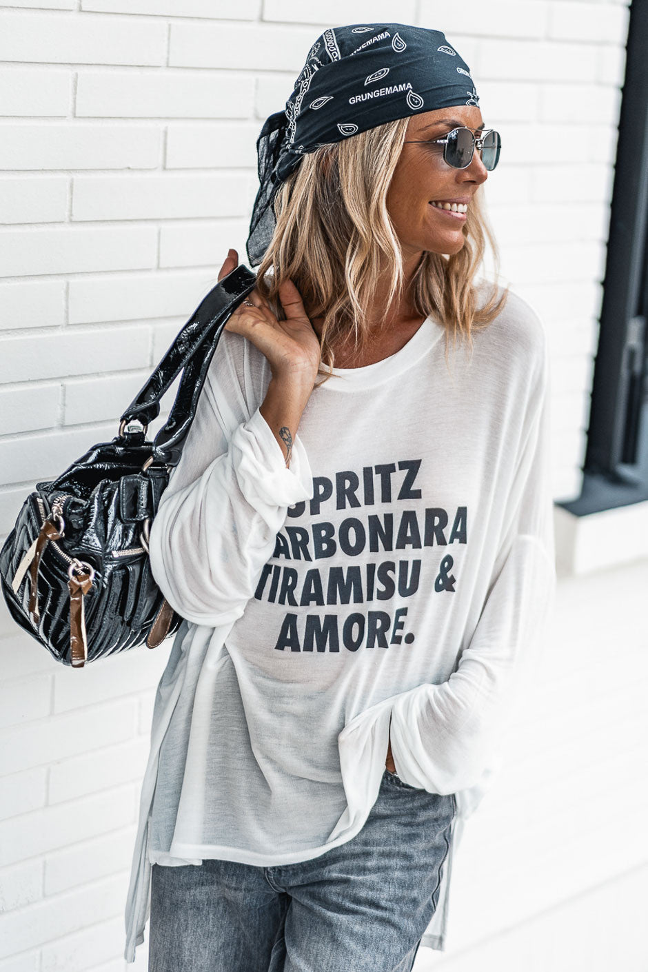 T-shirt Banditas Fabio blanc