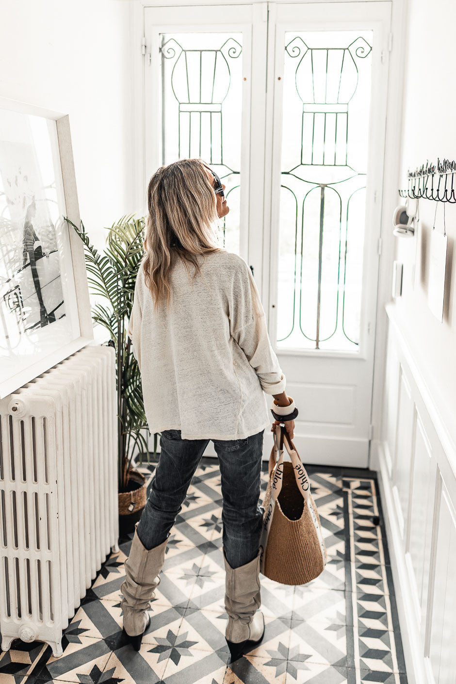 T-shirt Banditas Garett ecru