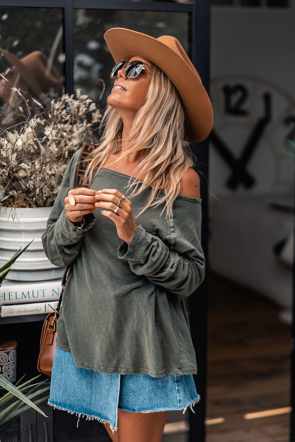 T-shirt Banditas Garett kaki