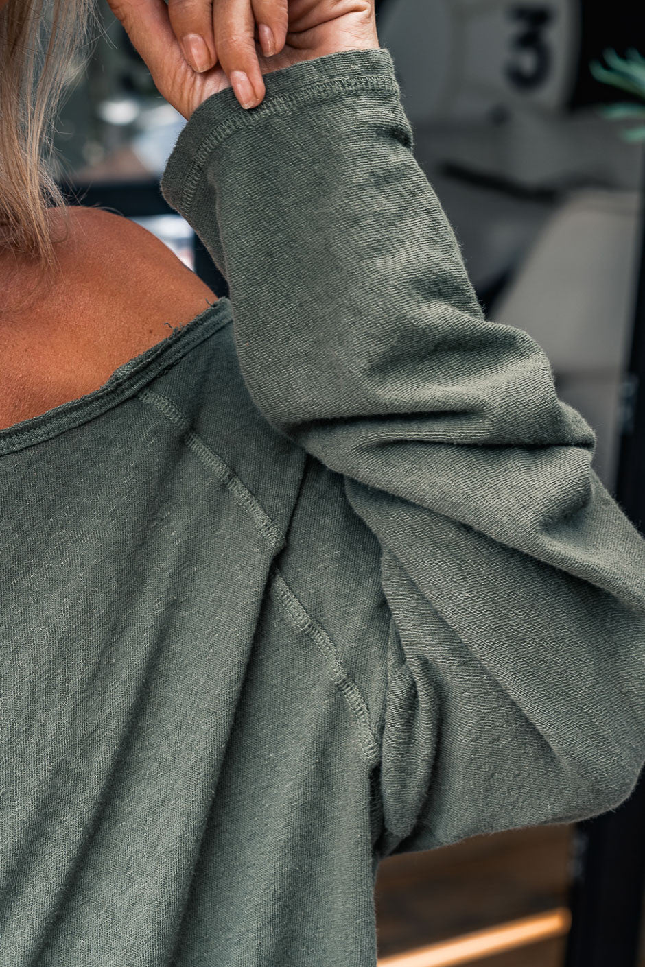 T-shirt Banditas Garett kaki