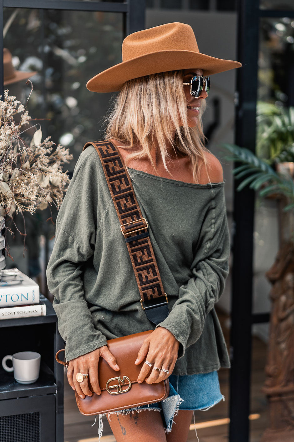 T-shirt Banditas Garett kaki