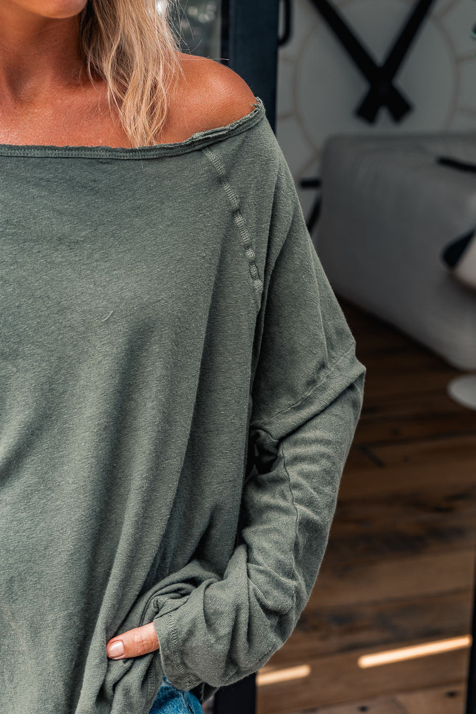 T-shirt Banditas Garett kaki